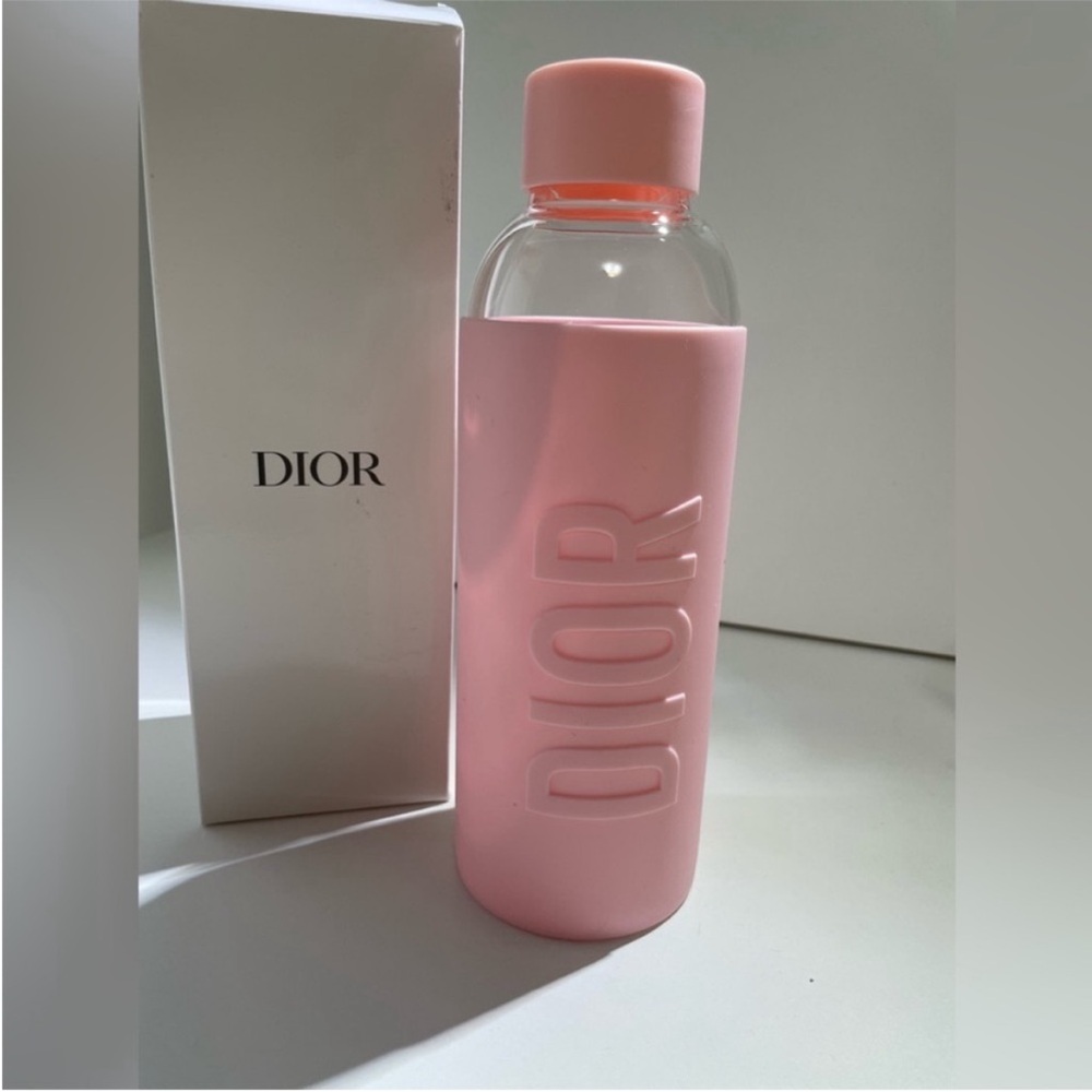 Dior Pink Water Bottle